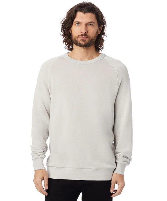 French Style 9575ZT - Alternative Unisex Washed Terry Champ Sweatshirt | Light Grey French Style 9575ZT - Alternative Unisex Washed Terry Champ Sweatshirt | Light Grey