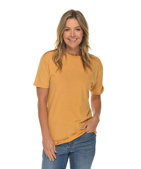 Printed pattern LST002 - Lane Seven Unisex Vintage T-Shirt | Vintage Mustard