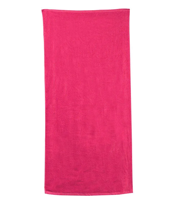 Sports Cool C3060 - Carmel Towel Company Classic Beach Towel | Hot Pink