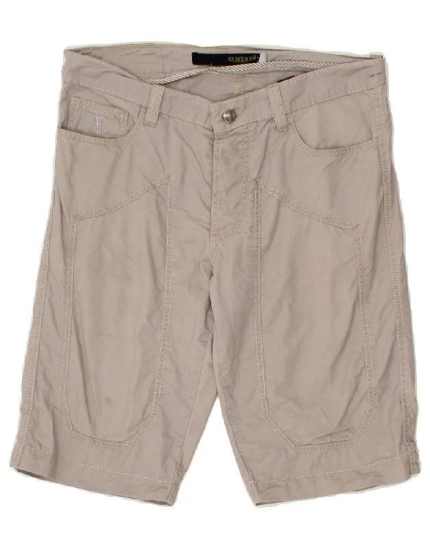 Tropical Style JECKERSON Womens Bermuda Shorts W32 Large Grey Cotton