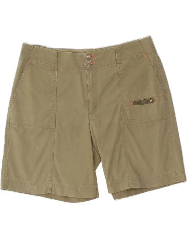 Celebrity Style EDDIE BAUER Womens Mercer Fit Chino Shorts US 12 Large W32 Green Cotton Celebrity Style EDDIE BAUER Womens Mercer Fit Chino Shorts US 12 Large W32 Green Cotton