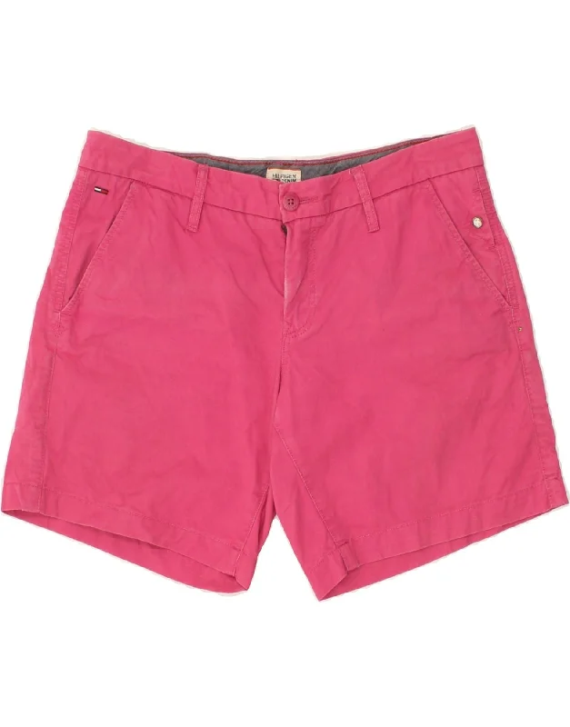 Fresh And Elegant TOMMY HILFIGER Womens Chino Shorts W29 Medium Pink Cotton