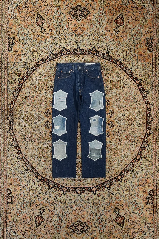 Urban Style Children of the discordance NY: BORO PATCH DENIM TYPE B (BLUE)