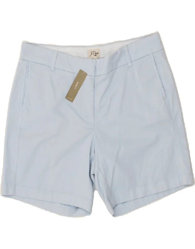 Elegant And Casual J. CREW Womens Chino Shorts US 10 Large W34  Blue Cotton