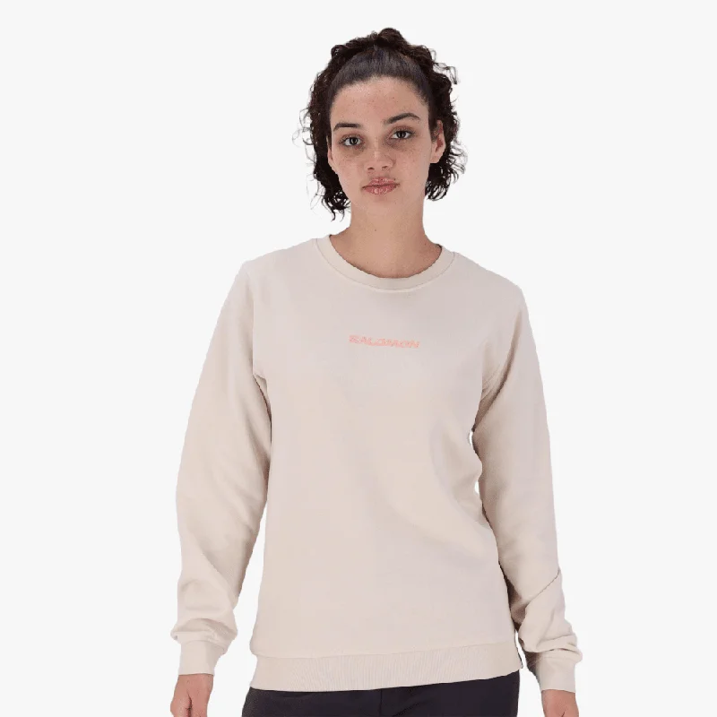 Noble Temperament Salomon Womens Sunnday Pullover Sweater Rainy Day