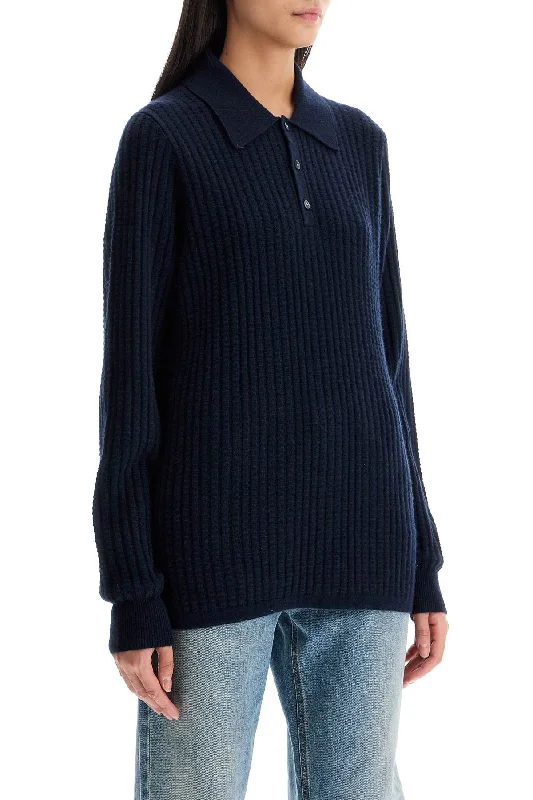 High-end atmosphere Guest In Residence Polo-Inspired Pullover