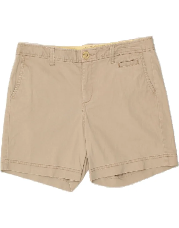 Carefree Style DOCKERS Womens Chino Shorts US 10 Large W32  Beige Cotton