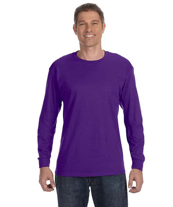 Fashion Trend G5400 - Gildan Heavy Cotton™ Adult Long Sleeve T-Shirt | Purple