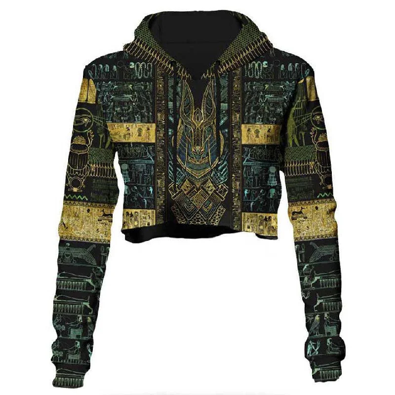 Fresh Wear Book of the Dead Crop Hoodie