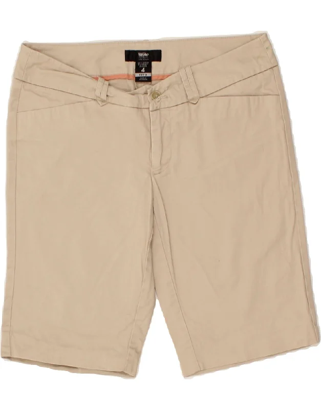 Urban Chic MOSSIMO Womens Casual Shorts US 4 Small W30 Beige Cotton