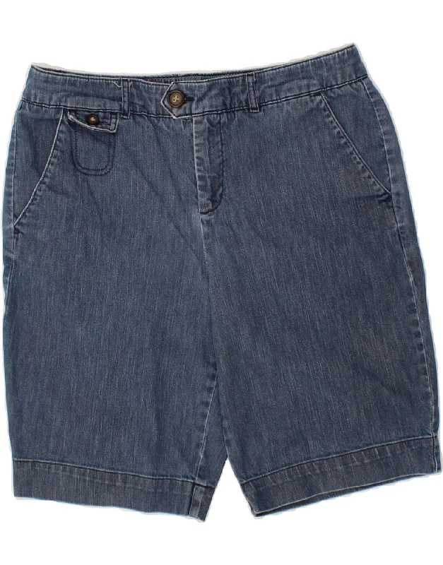 Autumn Selection DOCKERS Womens Denim Shorts US 10 Large W32 Blue Cotton