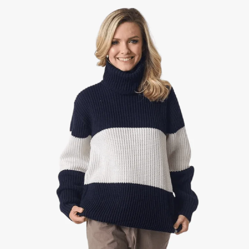 Short Design Fox Womens Block Jersey Navy