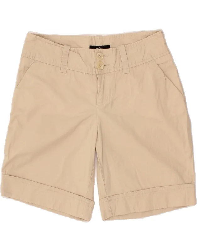 Carefree MOSSIMO Womens Chino Shorts US 2 XS W28 Beige Cotton