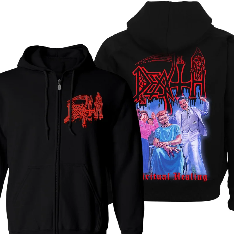 Light Comfort Death "Spiritual Healing" Zip Hoodie