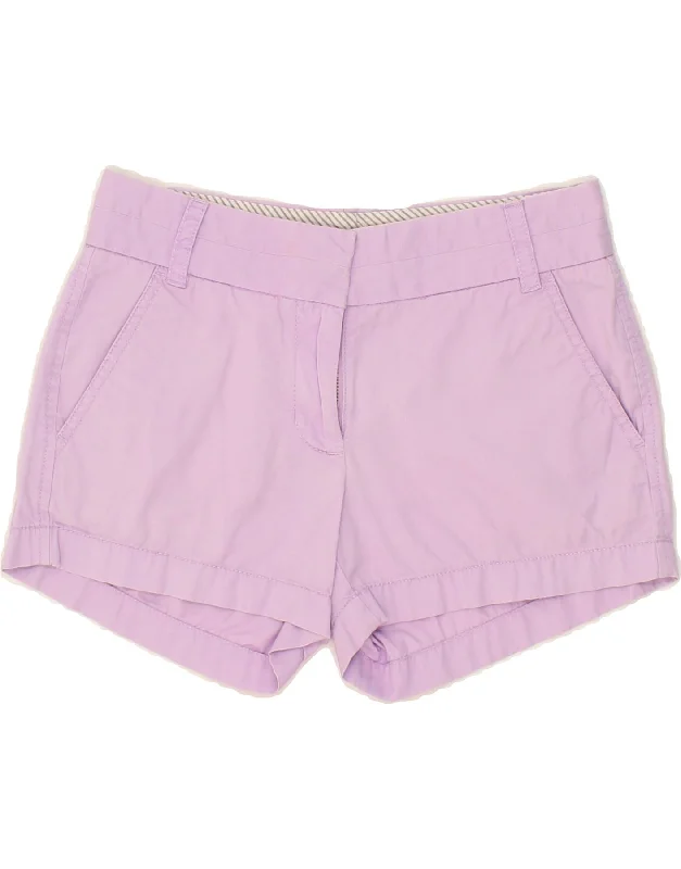 Lounge Wear J. CREW Womens Broken In Chino Shorts US 00 2XS W23 Pink Cotton