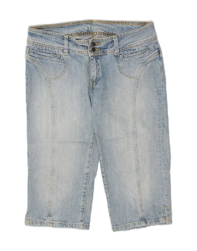 Leisure Sports LEVI'S Womens Bermuda Denim Shorts Large W32  Blue Cotton