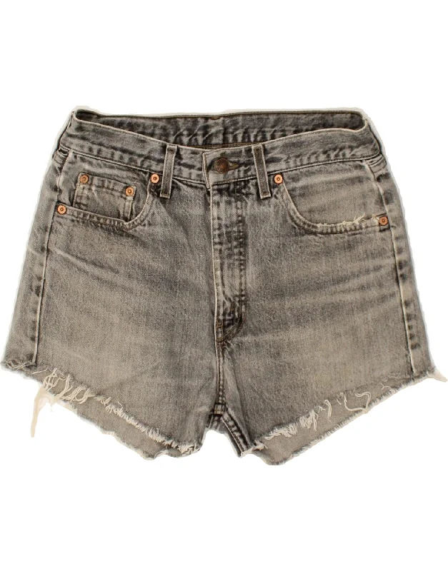 Casual Wear LEVI'S Womens Denim Shorts W32 Medium Grey