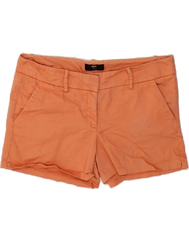 Modern City MOSSIMO Womens Hot Pants US 14 XL W36 Orange Cotton
