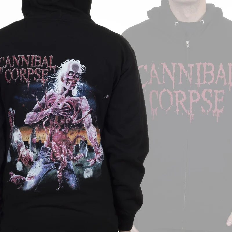 Fashion And Simplicity Cannibal Corpse "Eaten Back To Life" Zip Hoodie