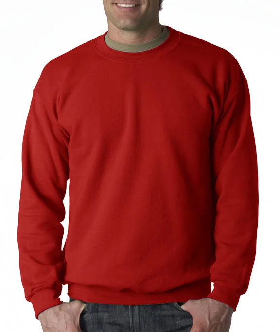 Daily Comfort 18000 - Gildan Heavy Blend™ Adult Crew Neck Sweatshirt | Red