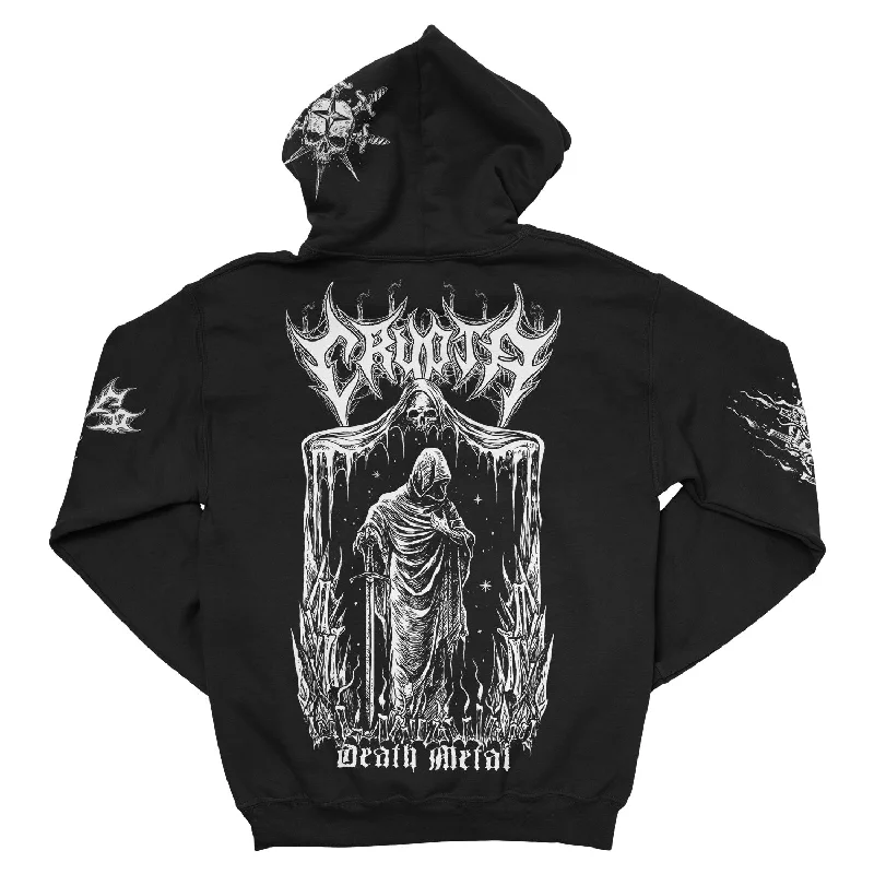 Exquisite Fabrics Crypta "Death Metal" Zip Hoodie