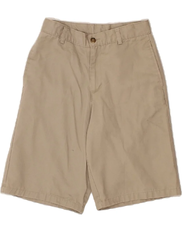 Trendy Items IZOD Womens Bermuda Chino Shorts US 6 Medium W25  Beige Cotton