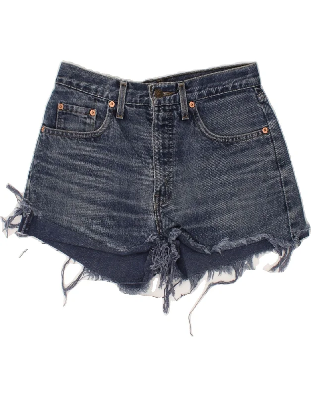 Personalized Outfit LEVI'S Womens Denim Shorts W31 Medium Blue Cotton
