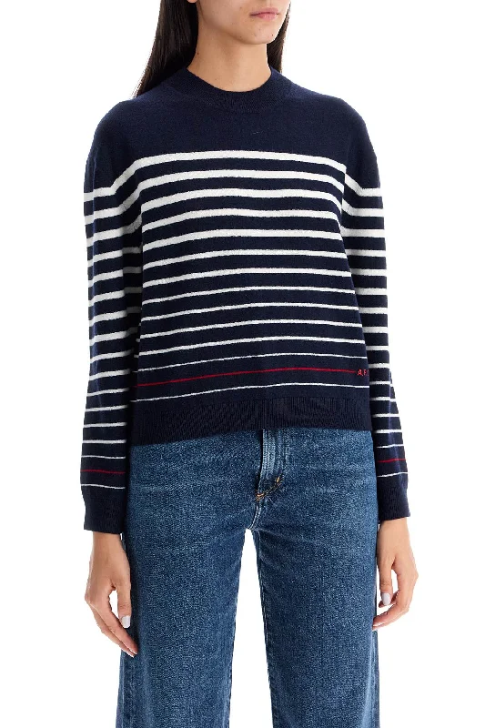 Personality Publicity A.p.c. "Striped Wool Billie Pullover