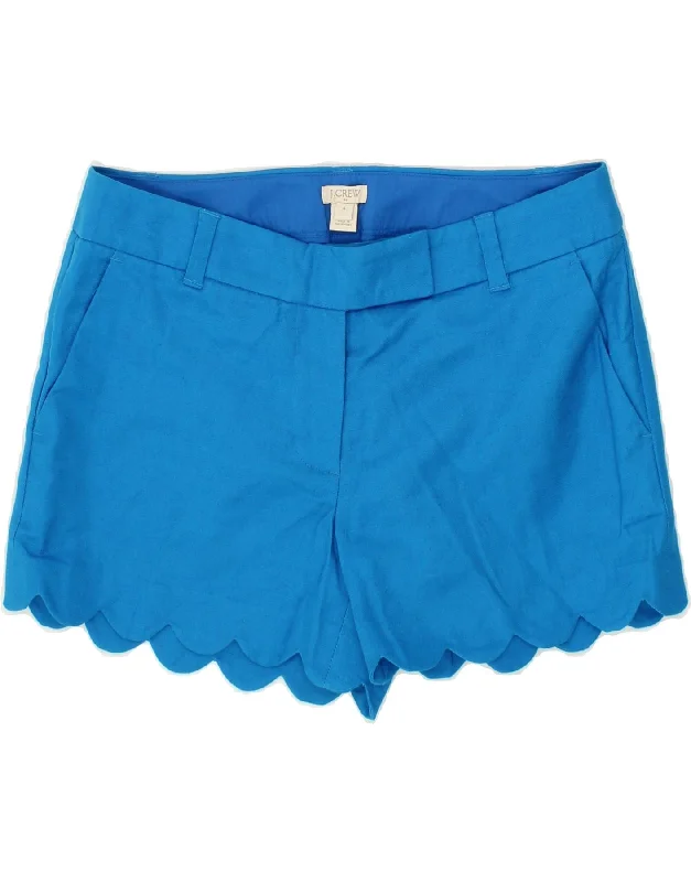 Exquisite workmanship J. CREW Womens Hot Pants US 4 Small W30 Blue Linen