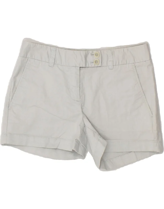 Personalized Series VINEYARD VINES Womens Chino Shorts US 2 XS W30 Grey Cotton