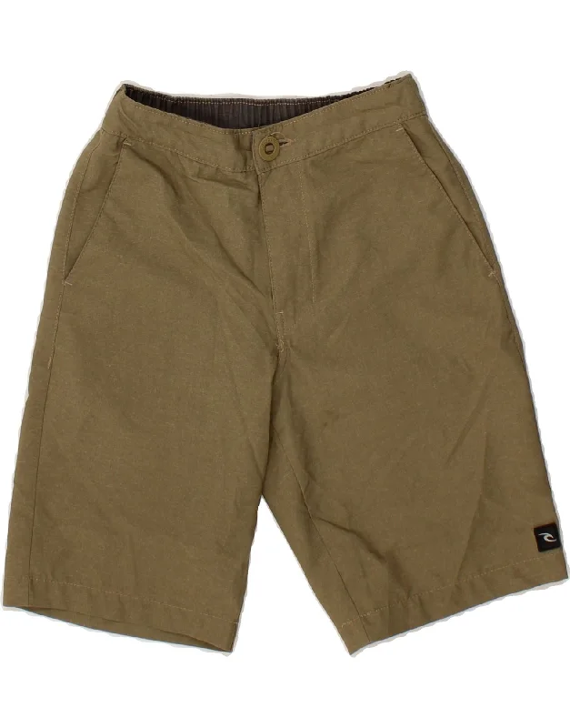 Single item design RIP CURL Womens Chino Shorts Small W24 Khaki Polyester
