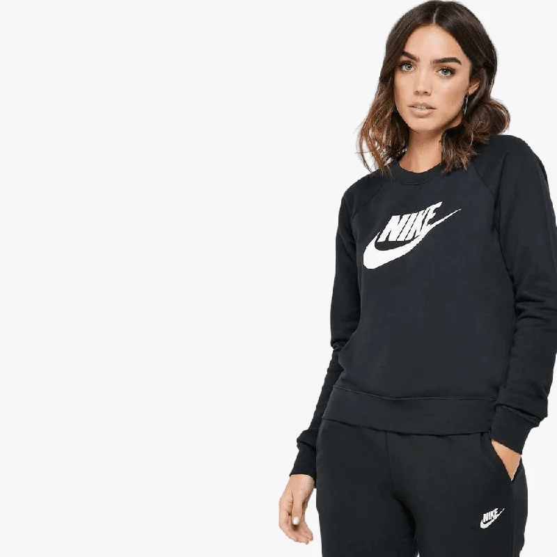 Fresh And Natural Nike Womens Nsw Essential Crew Sweater Black