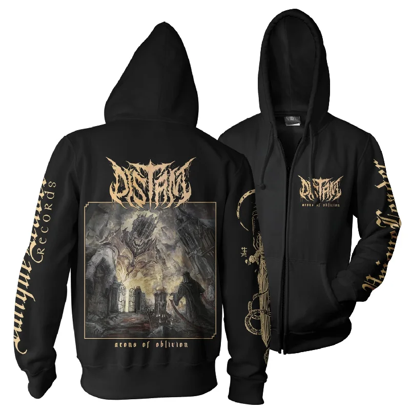 Casual Choice Distant "Aeons Of Oblivion" Zip Hoodie
