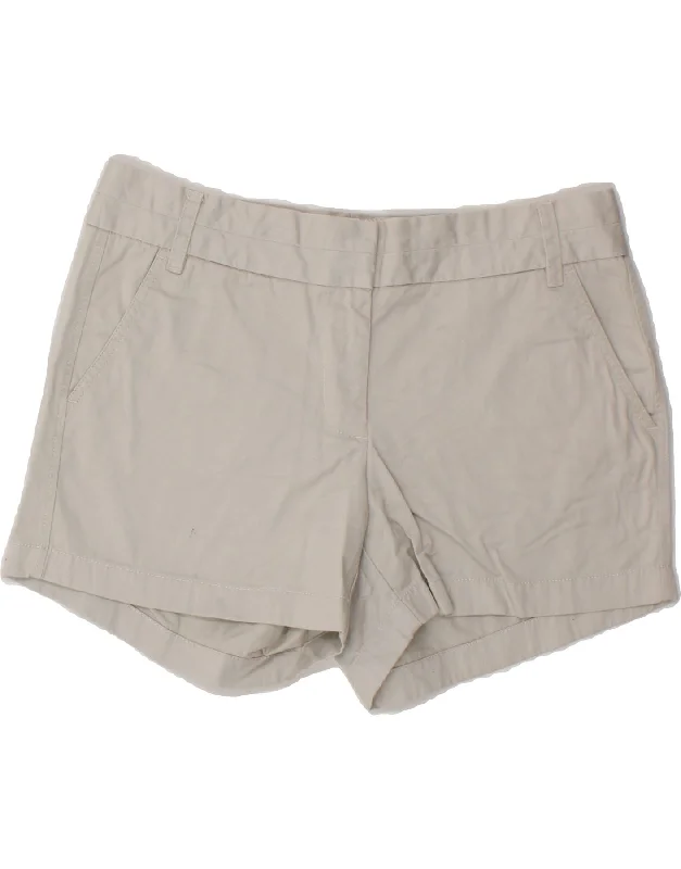 High-end atmosphere J. CREW Womens Chino Shorts US 10 Large W32  Grey Cotton