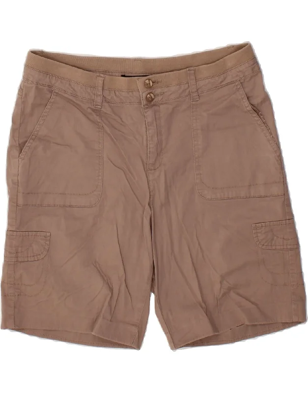 Free and comfortable LEE Womens Relaxed Fit Cargo Shorts US 12 Large W34 Brown Cotton Free and comfortable LEE Womens Relaxed Fit Cargo Shorts US 12 Large W34 Brown Cotton
