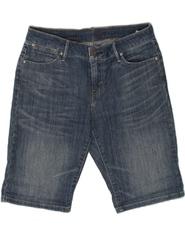 Free And Comfortable LEVI'S Womens Denim Shorts W29 Medium Blue Cotton