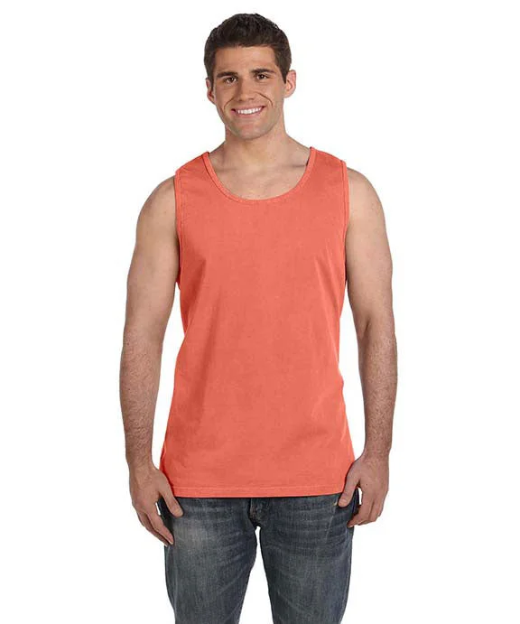 Relaxed And Casual C9360 - Comfort Colors Adult Heavyweight Tank Top | Bright Salmon Relaxed And Casual C9360 - Comfort Colors Adult Heavyweight Tank Top | Bright Salmon