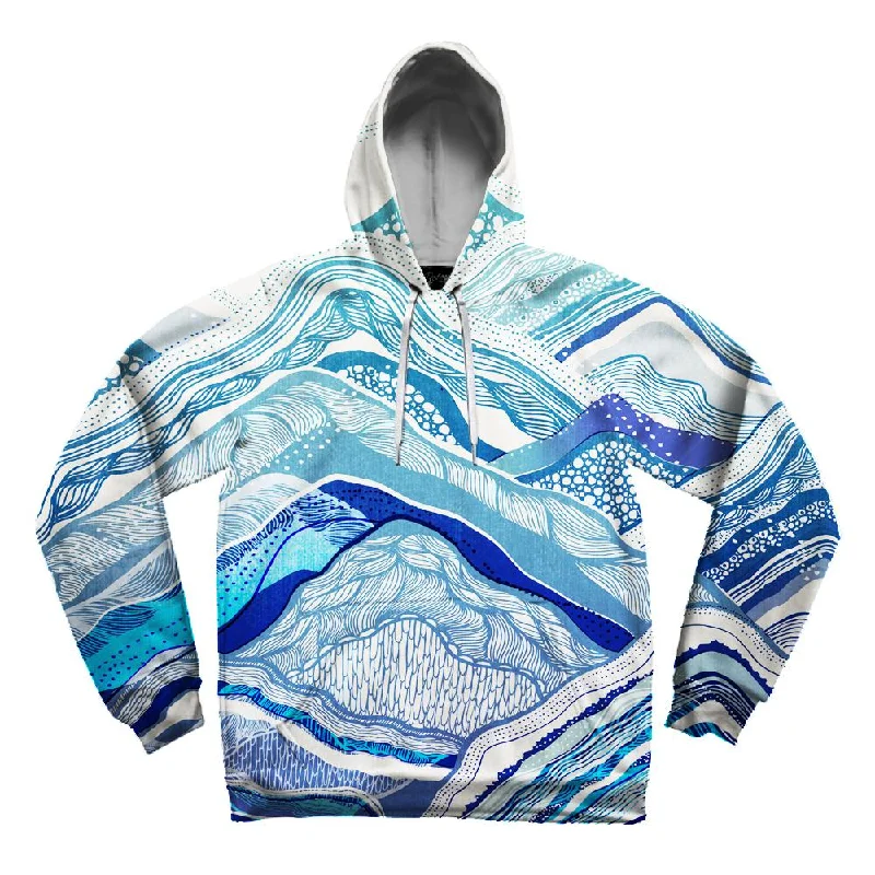 Playful Style Mountain Vibes Unisex Hoodie