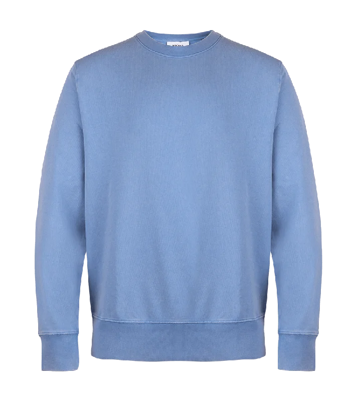 Minimalism Corvus Sweater Dyed Swimmer Blue