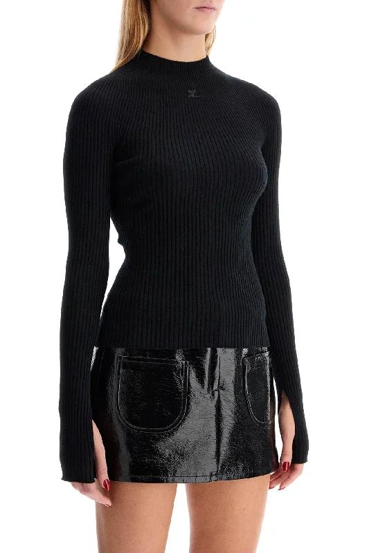 Cozy Fit Wear Courreges Bed Fitted Pullover With Solar Light