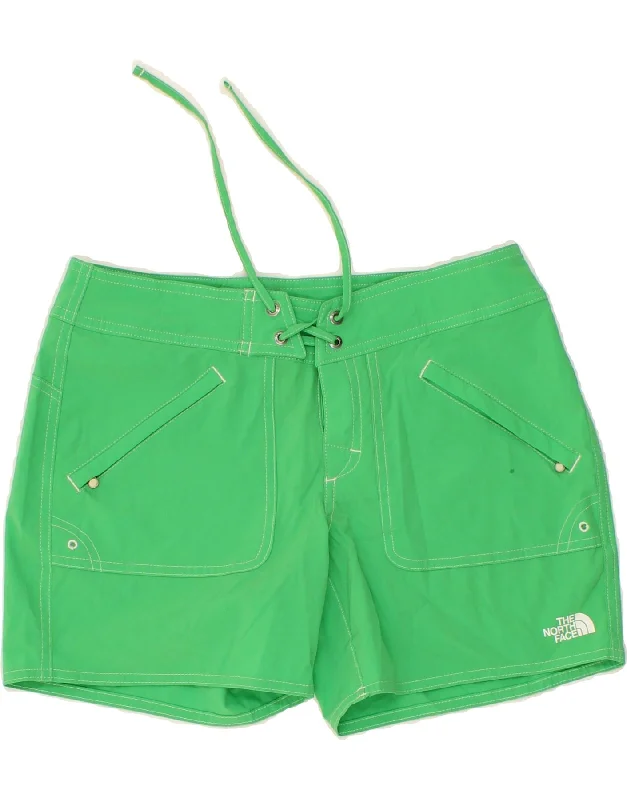 Refreshing Design THE NORTH FACE Womens Chino Shorts US 2 XS W30 Green Polyester