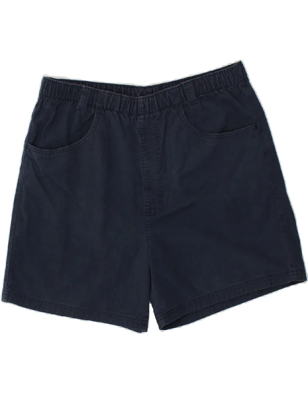 Elegant And Elegant EDDIE BAUER Womens Casual Shorts Medium W30 Navy Blue Cotton