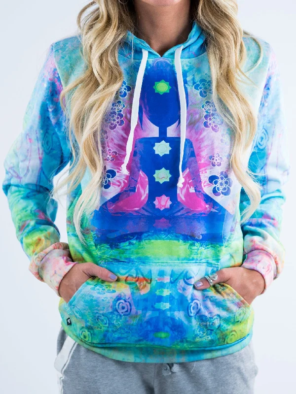 Minimal Classic Pastel Chakra Unisex Hoodie