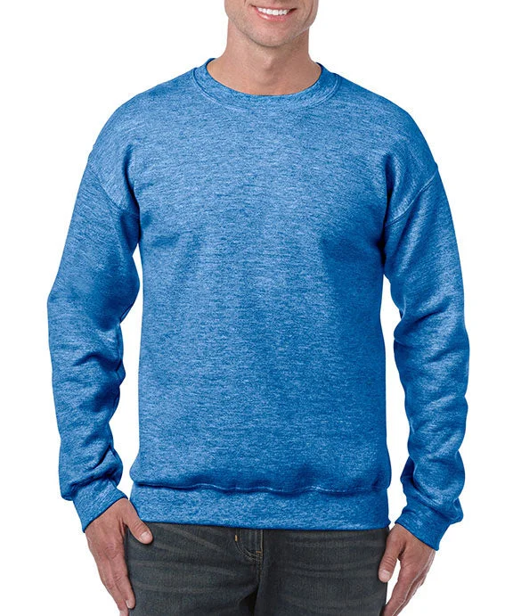 Cozy Vibes 18000 - Gildan Heavy Blend™ Adult Crew Neck Sweatshirt | Heather Sport Royal Cozy Vibes 18000 - Gildan Heavy Blend™ Adult Crew Neck Sweatshirt | Heather Sport Royal