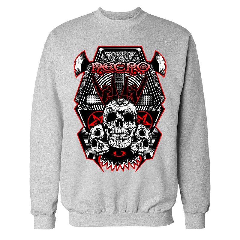 Energy Wear Necro "Metal Fingers" Crewneck Sweatshirt