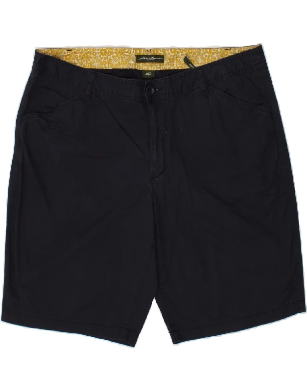 Luxury And Elegant EDDIE BAUER Womens Mercer Fit Casual Shorts US 15 XL W36 Navy Blue Cotton Luxury And Elegant EDDIE BAUER Womens Mercer Fit Casual Shorts US 15 XL W36 Navy Blue Cotton