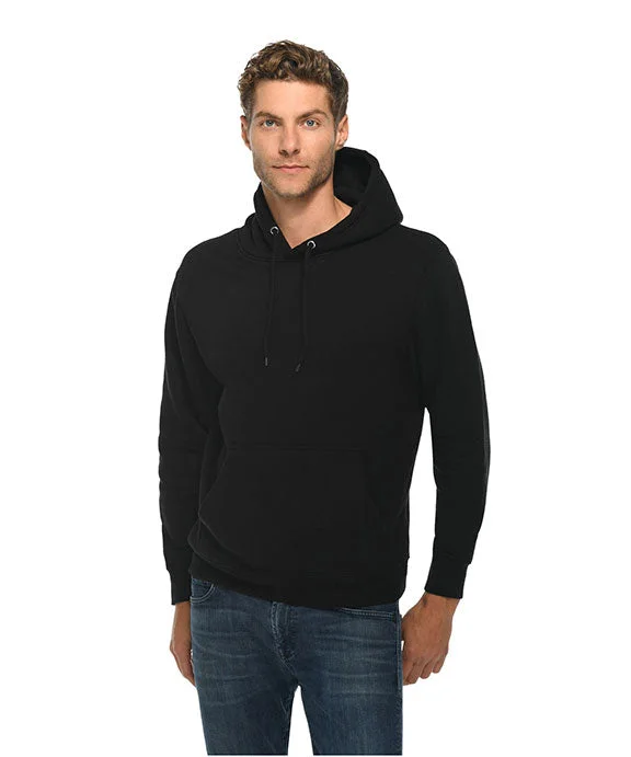 Lazy Style LS14001 - Lane Seven Unisex Premium Pullover Hooded Sweatshirt | Black