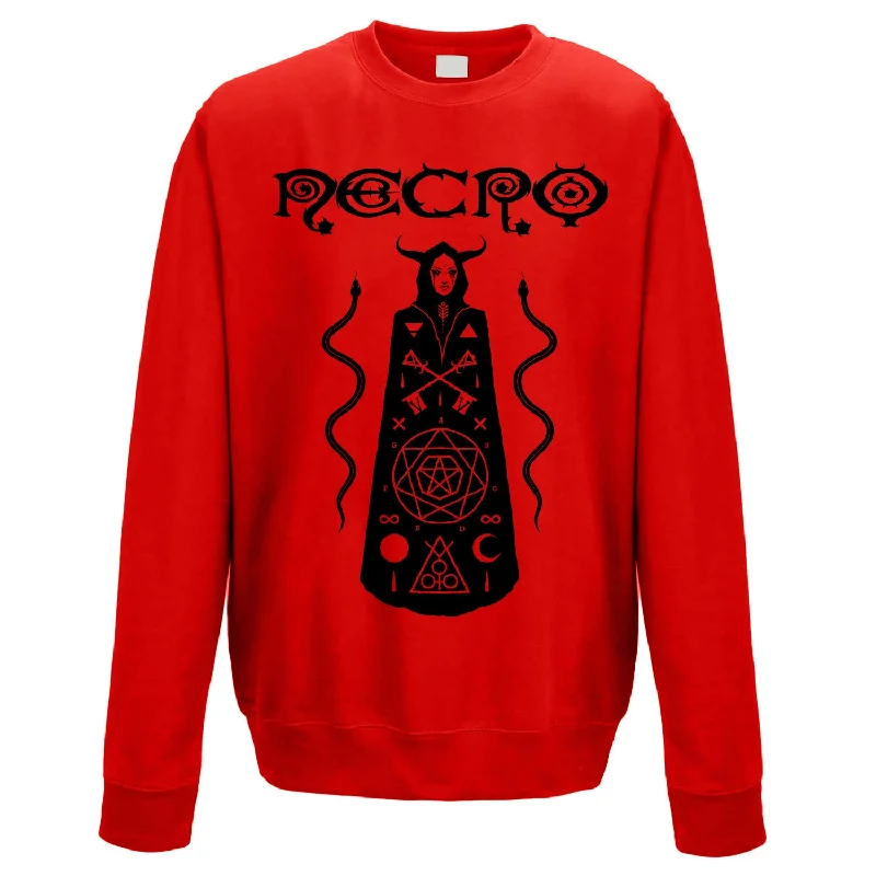 Sports Series Necro "Occult Witch" Crewneck Sweatshirt