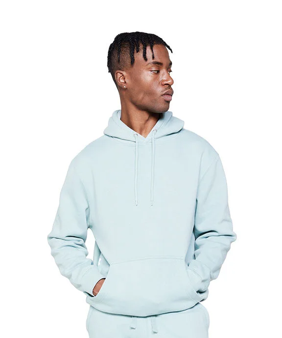 Mid-length Style LS14001 - Lane Seven Unisex Premium Pullover Hooded Sweatshirt | Seafoam