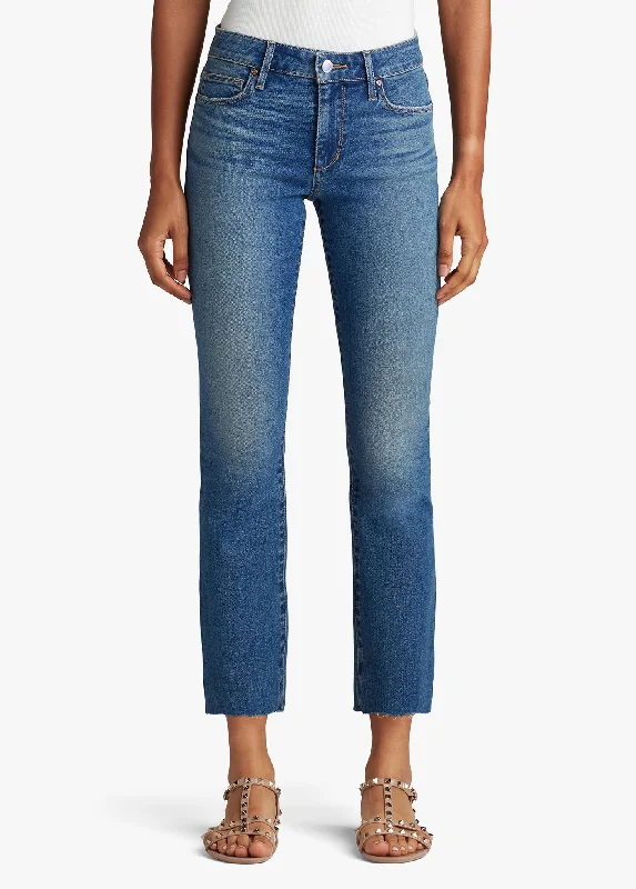 Simple research MID RISE STRAIGHT CROP